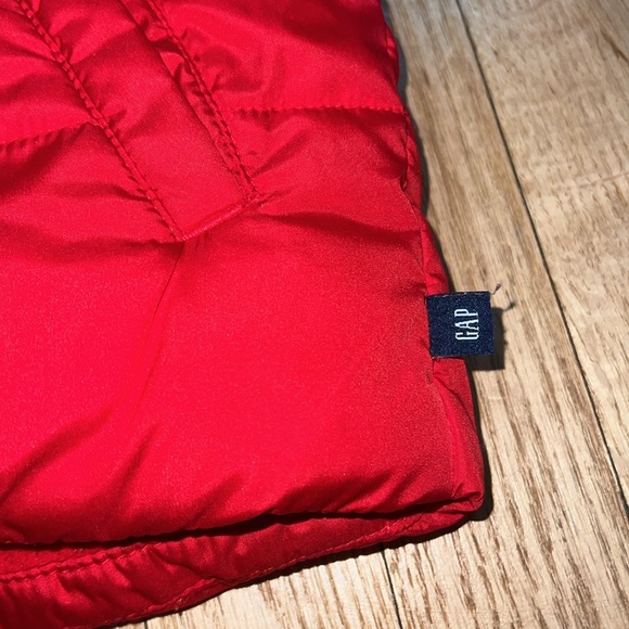 GAP Toddler ColdControl Max Puffer Parka (Red) - Picture 6 of 14
